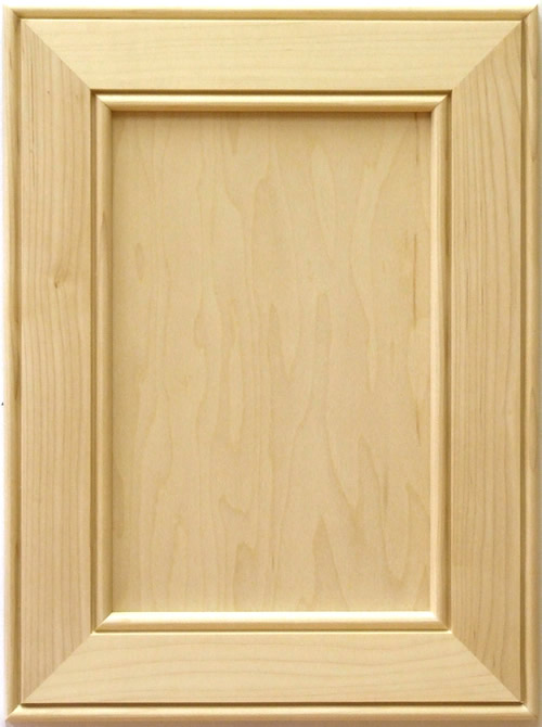 Colchester mitered cabinet door in maple