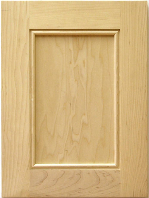Stonybrook cabinet door with applied bead moulding in maple