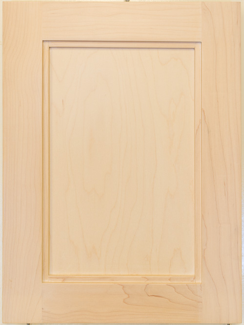 picture of door stained white