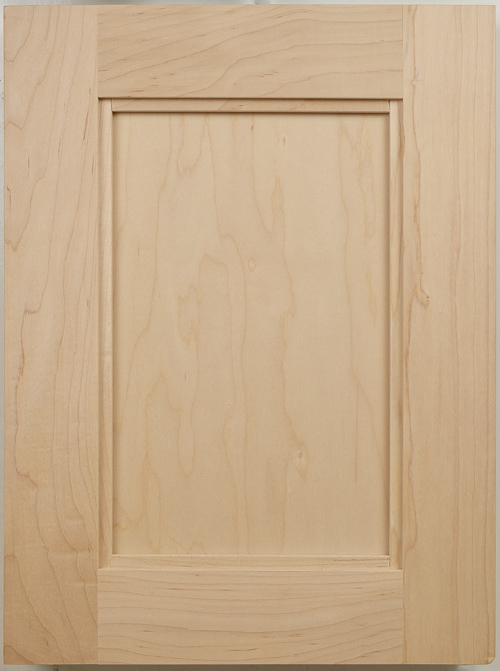 Canyon shaker cabinet door in maple