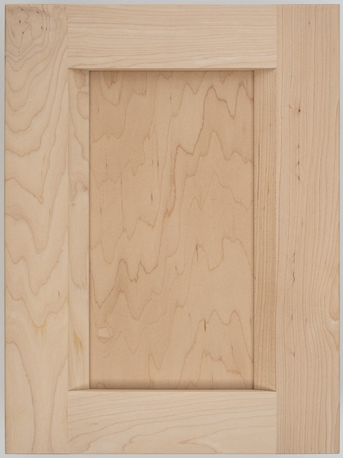 Tuscany shaker cabinet door in maple