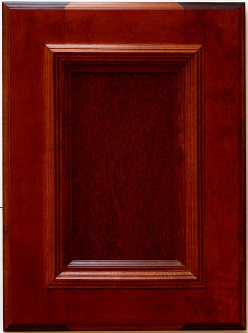 Mitchell cabinet door in a custom finish