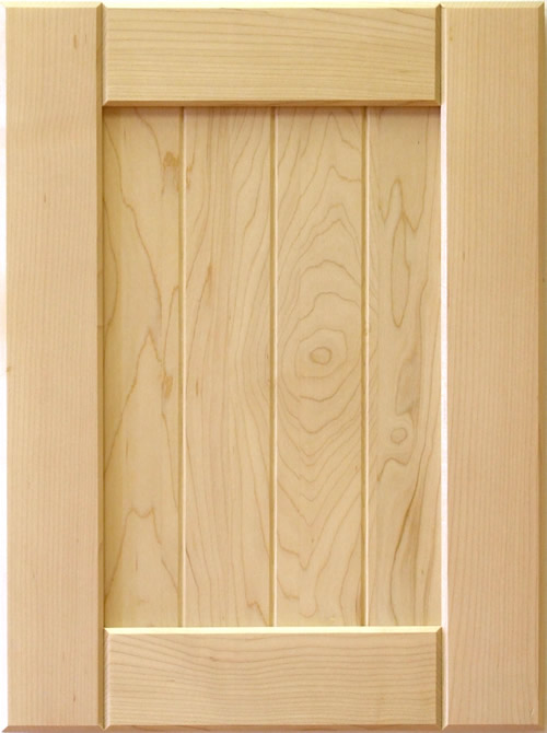 Natural Wood - Summerset - Shaker Door Sample - Allstyle Kitchen Cabinet