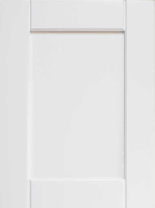 Summerset shaker door painted white