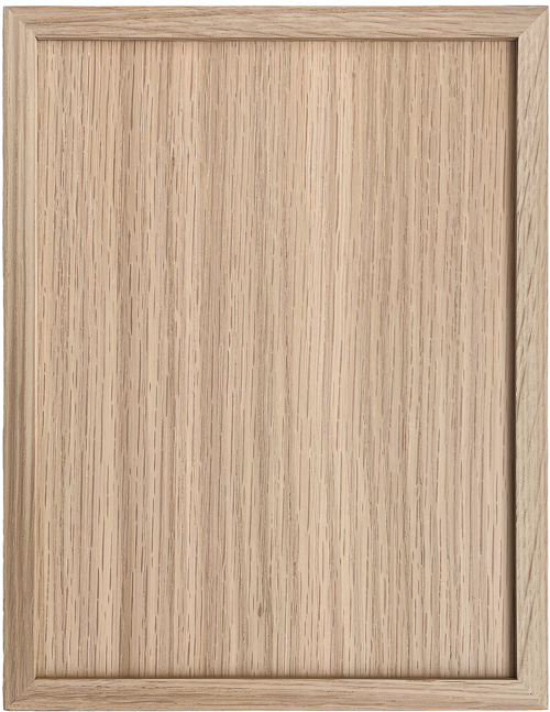 Kline narrow cabinet door in rift cut white oak