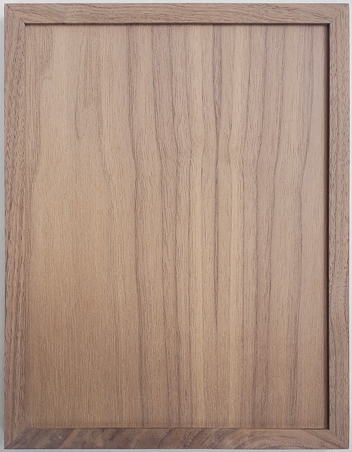 Kline narrow cabinet door in walnut